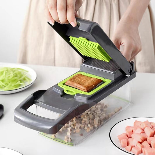 Coupe-légumes 12 en 1 : Votre Allié Cuisine Indispensable ! 🥦🔪