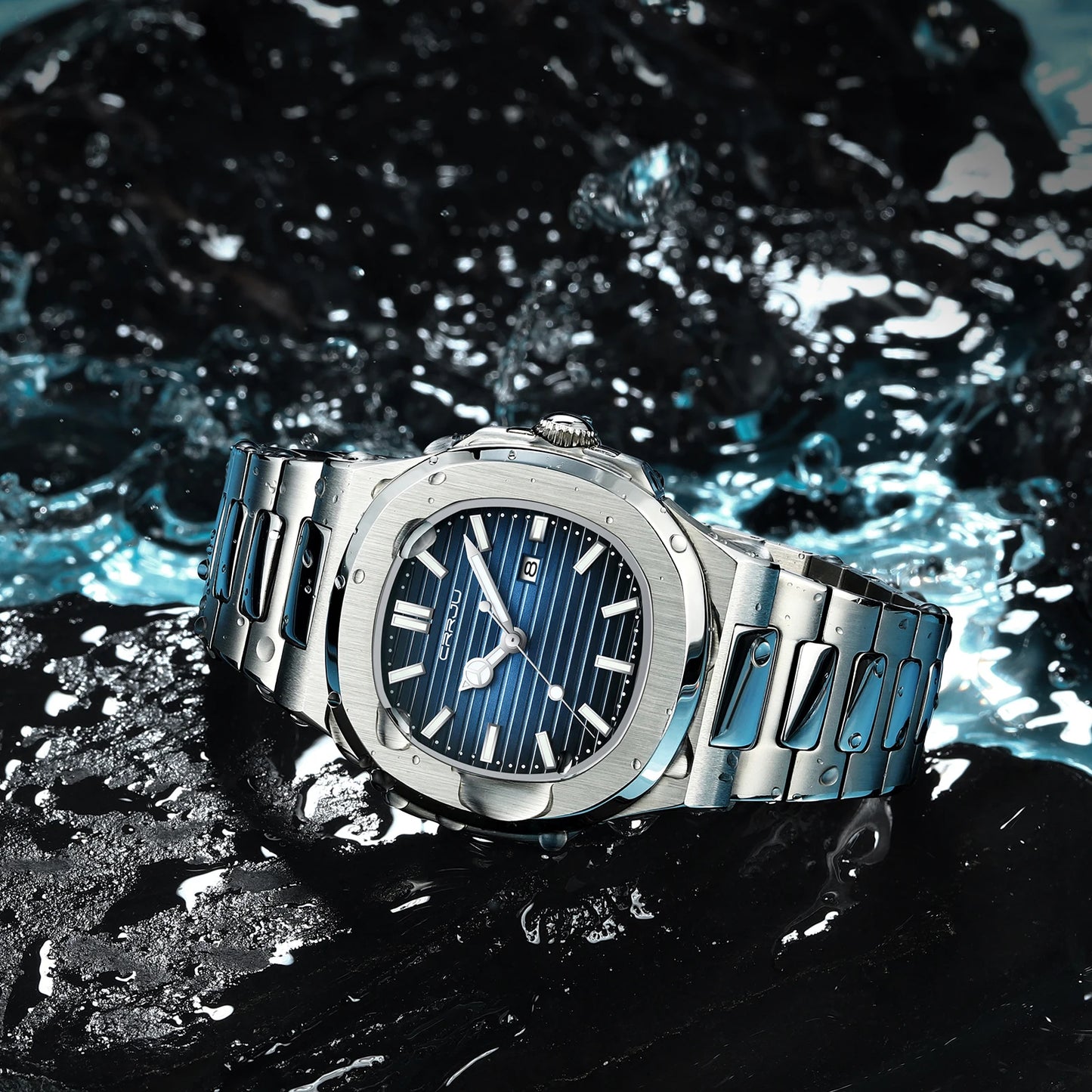 Élégance Intemporelle : La Montre CRRJU pour l'Homme Moderne