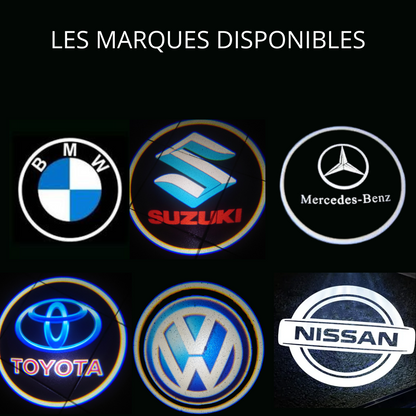 Projecteurs de Logo LED pour Portières Auto