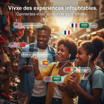 Écouteurs Traducteurs Universels : Brisez les Barrières Linguistiques